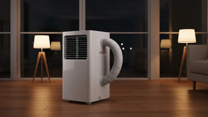 Unité extérieure d'un climatiseur split fixée au mur